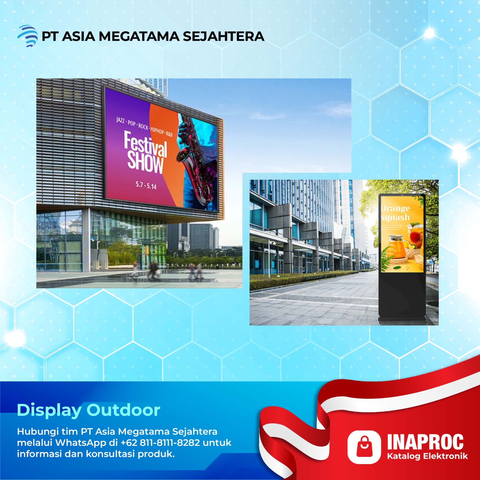display outdoor AMS Display Outdoor